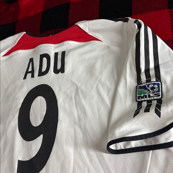 SUPER RARE DC United #9 Freddy Adu 2005-06 Vintage MLS Away Adidas Jersey - Picture 14 of 14